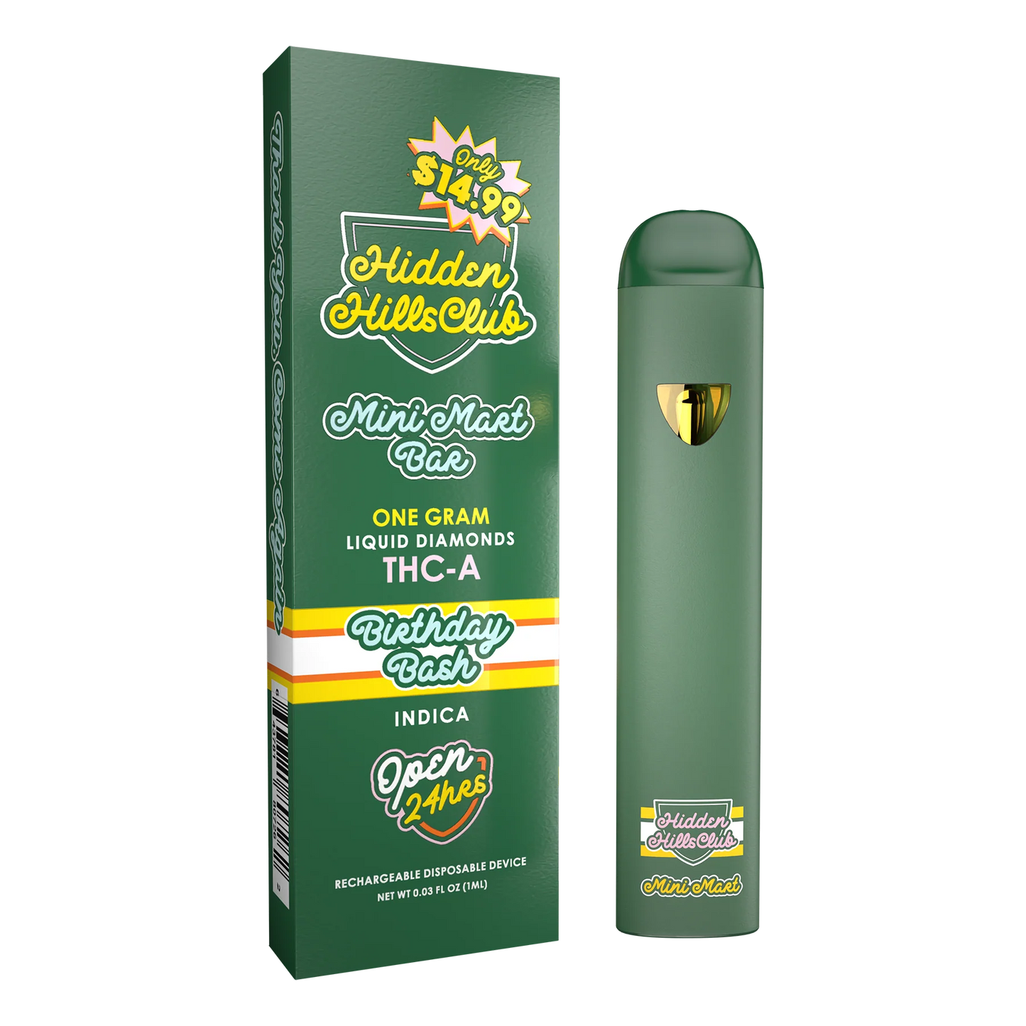 Hidden Hills Mini Mart THC-A Liquid Diamond 1g