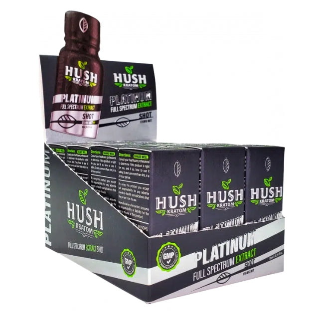 Hush Kratom Platinum Full Spectrum Extract 10ml