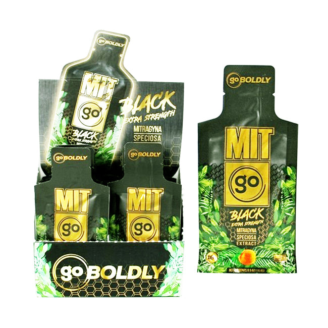 MIT Go-Black Extra Strength Liquid Kratom Pouch