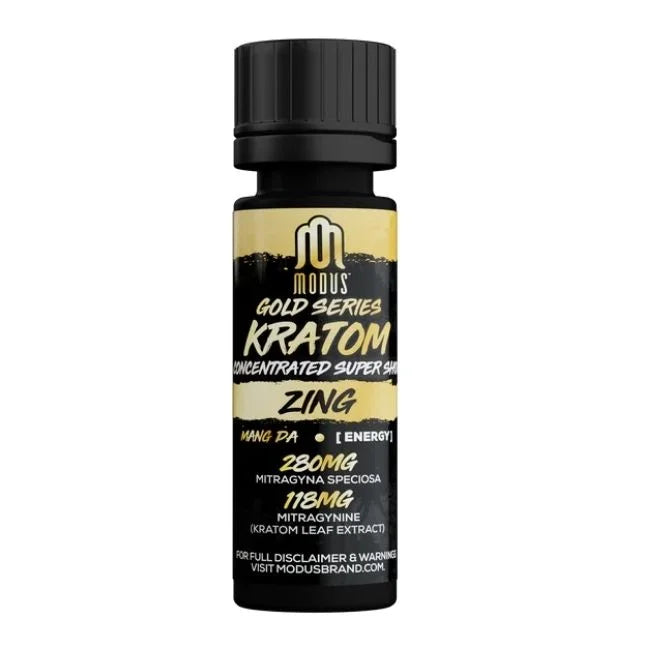 Modus Kratom Gold Series Concentrated 280MG Super Kratom Shot