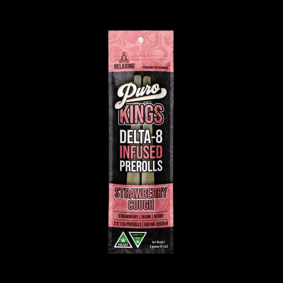 Puro Kings Delta-8 Infused Joints - 2 x 1.5G
