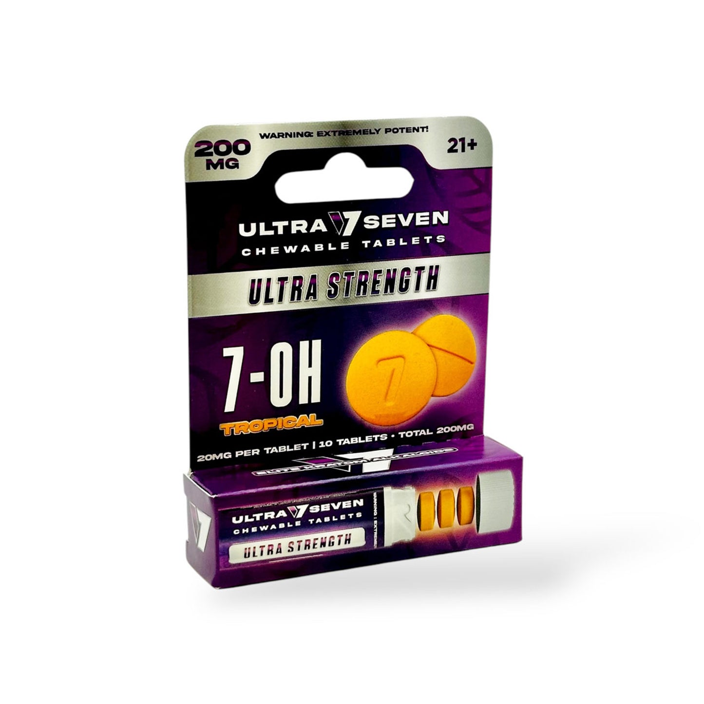 Ultra 7 Ultra Strength Hydroxy Chewables 20mg