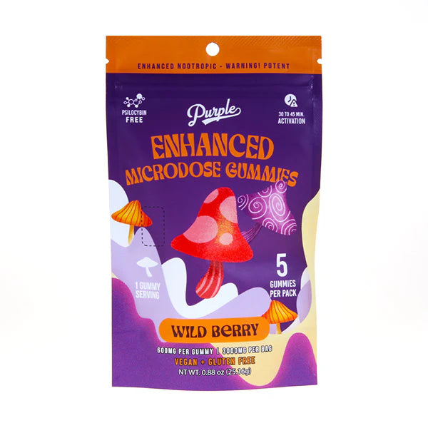 Purple Enhanced Microdose Vegan Mushroom 3000mg