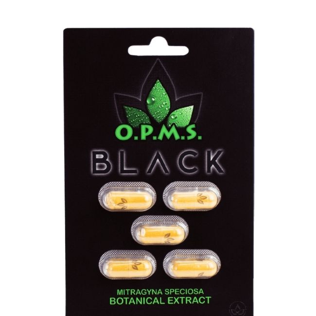 OPMS Black Kratom Capsules